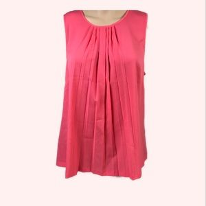 French Connection | Polly Plains Pleated Top